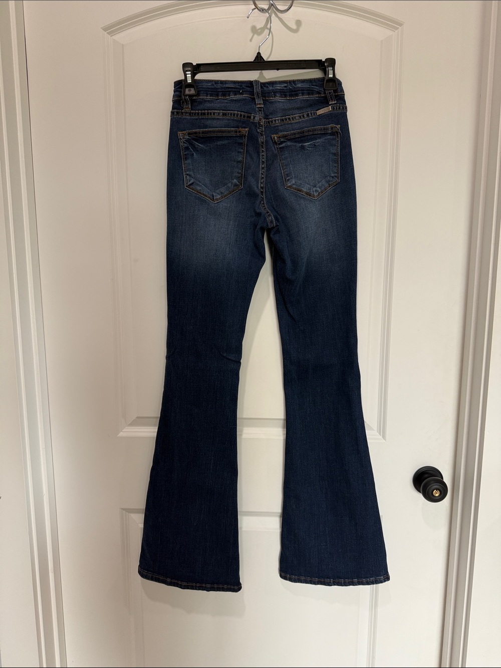 KanCan Dark Blue Flare Jeans - Picture 9 of 9